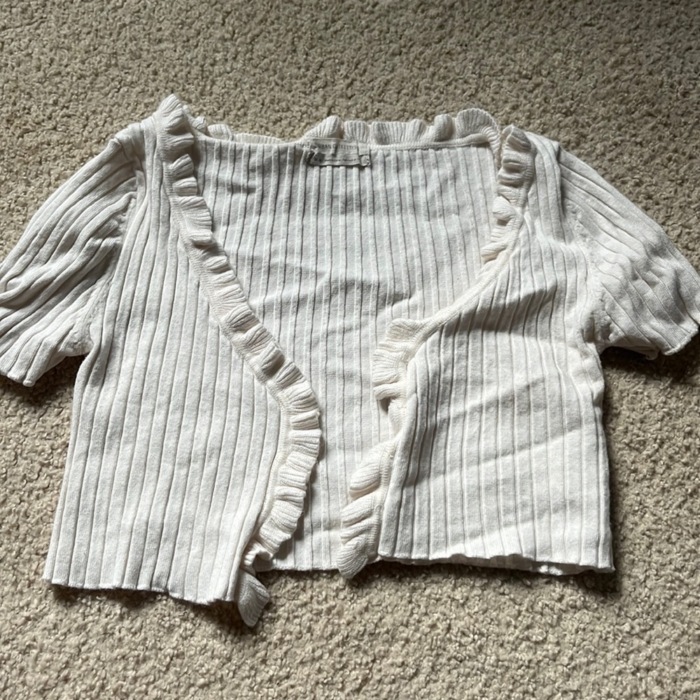Urban Outfitters Button Crop Top